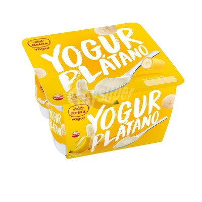 YOGUR PLATANO PACK 4