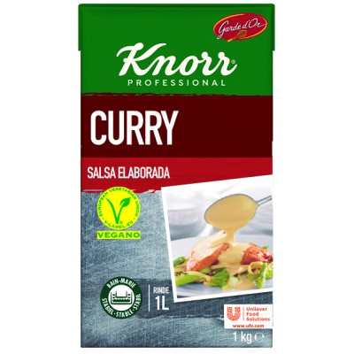 SALSA BRICK CURRY KNORR 1LITRO