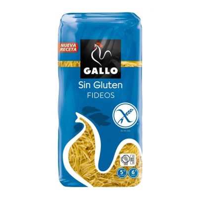 FIDEO S/GLUTEN 500 GR. GALLO