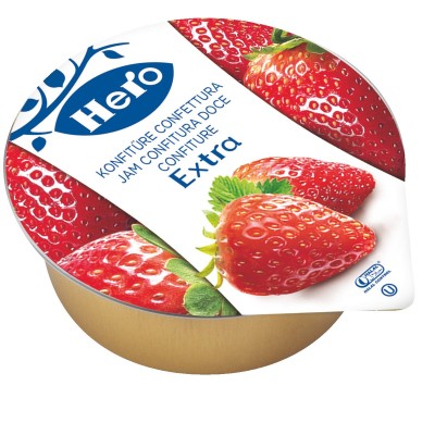 CONFITURA FRESA PORCIONES 120 UN 25 GR