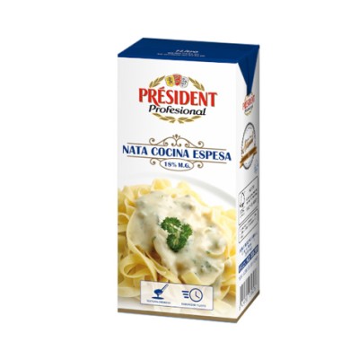 PRESIDENT NATA COCINAR 12% 1 LITRO