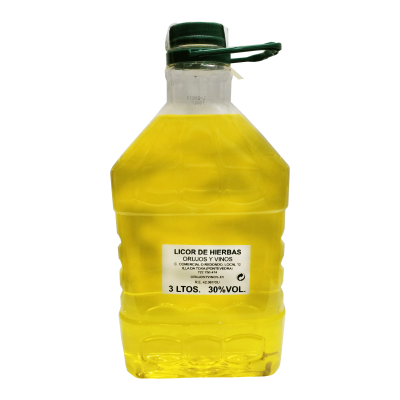 ORUJO  DE HIERBAS3LT.