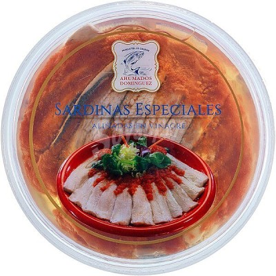 SARDINAS VINAGRE TARRINA 1000GDOMINGUEZ