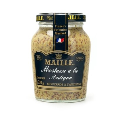MOSTAZA MAILLE ANTIGUA 210G.