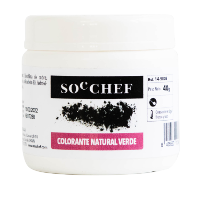 COLORANTE HIDROSOLUBLE VERDE 40 GR