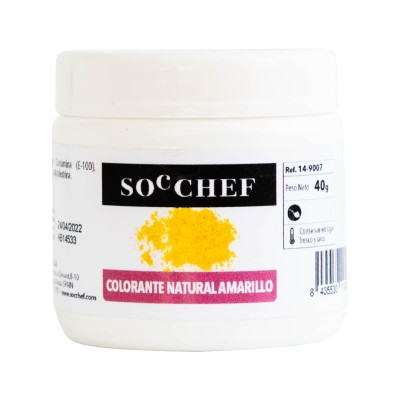 COLORANTE HIDROSOLUBLE AMARILLO 40 GR