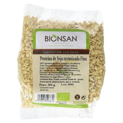 SOJA TEXTURIZADA FINA 200 GR ECO