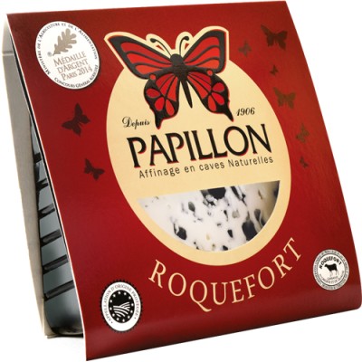 ROQUEFORT DOP PORCION PAPA.100GX12