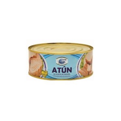 ATUN ACEITE CLARO. A.M.H.R.O. 900 / 650g. esc.