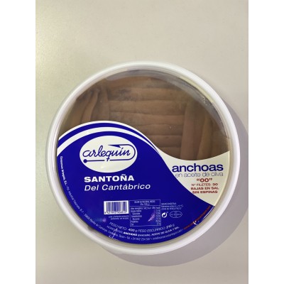 ANCHOAS CANTABRICO ESP.00 30F.OLIVA ARRAUNARK 400 GR