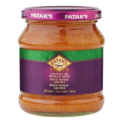 SALSA MANGO DULCE CHUTNEY 340 GR PATAK´S