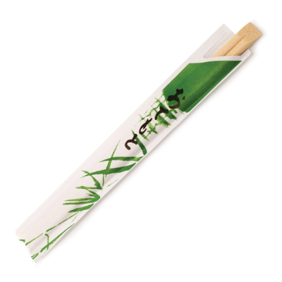 PALOS BAMBU 21 CM CON FUNDA 100 UND