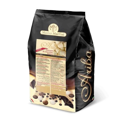 COBERTURA GOTAS CHOCOLATE BLANCO BOLSA 1 KG