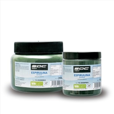 ALGA ESPIRULINA POLVO  BIO 130 GR